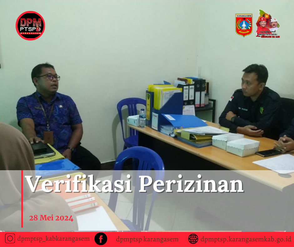 VERIFIKASI PERIZINAN